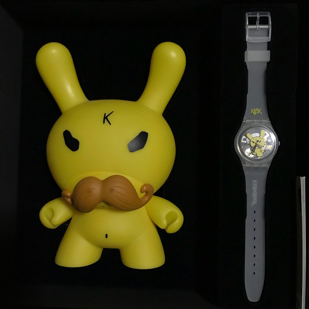 RARE KID ROBOT x SWATCH COLLAB WATCH